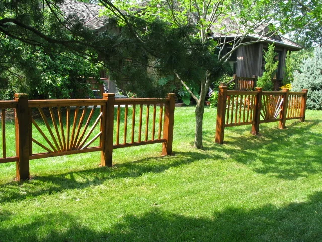 Wood fence project