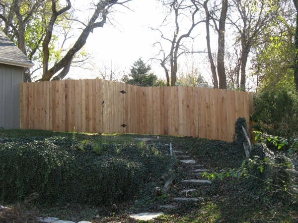Wood fence project